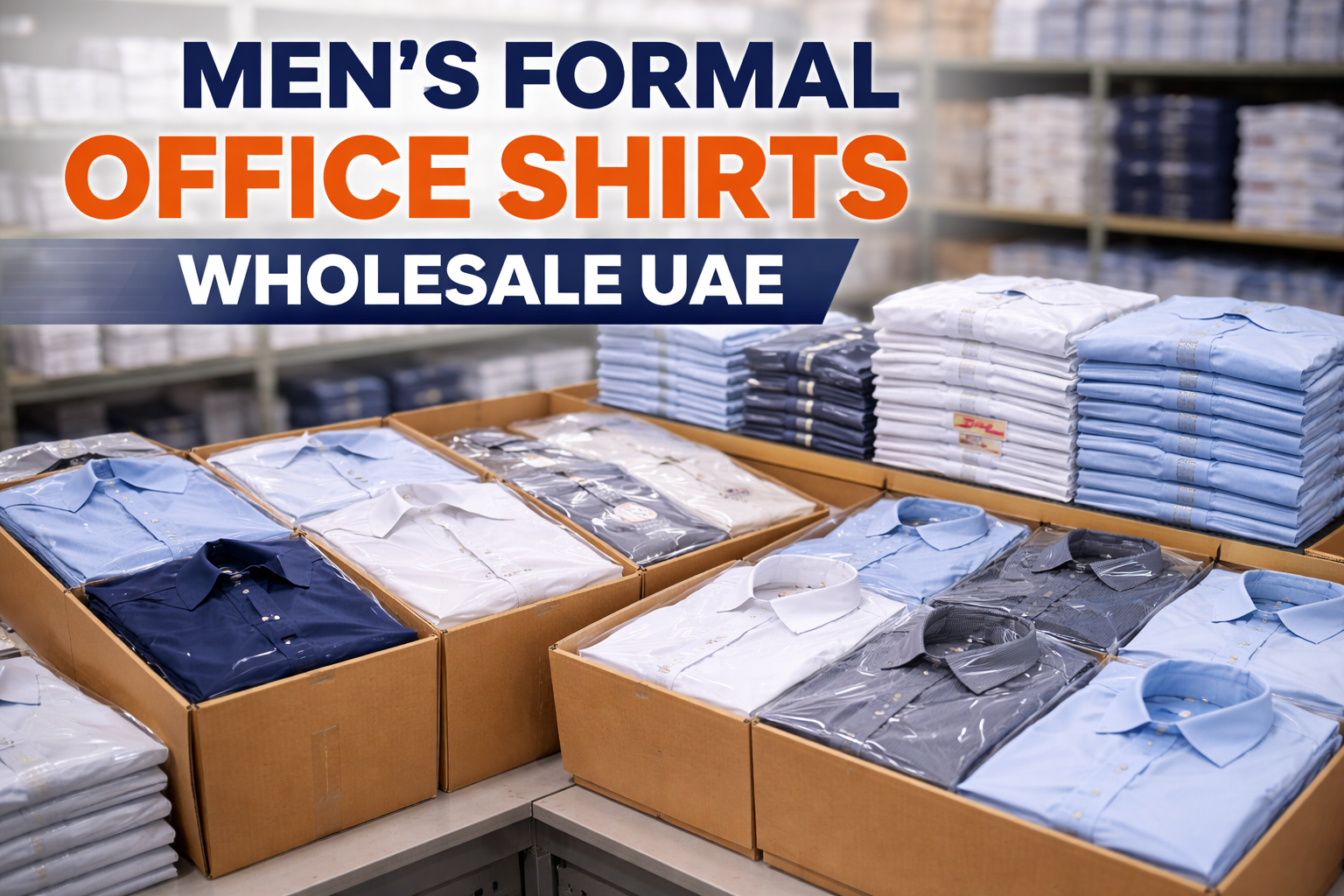Men’s Formal Office Shirts Wholesale UAE