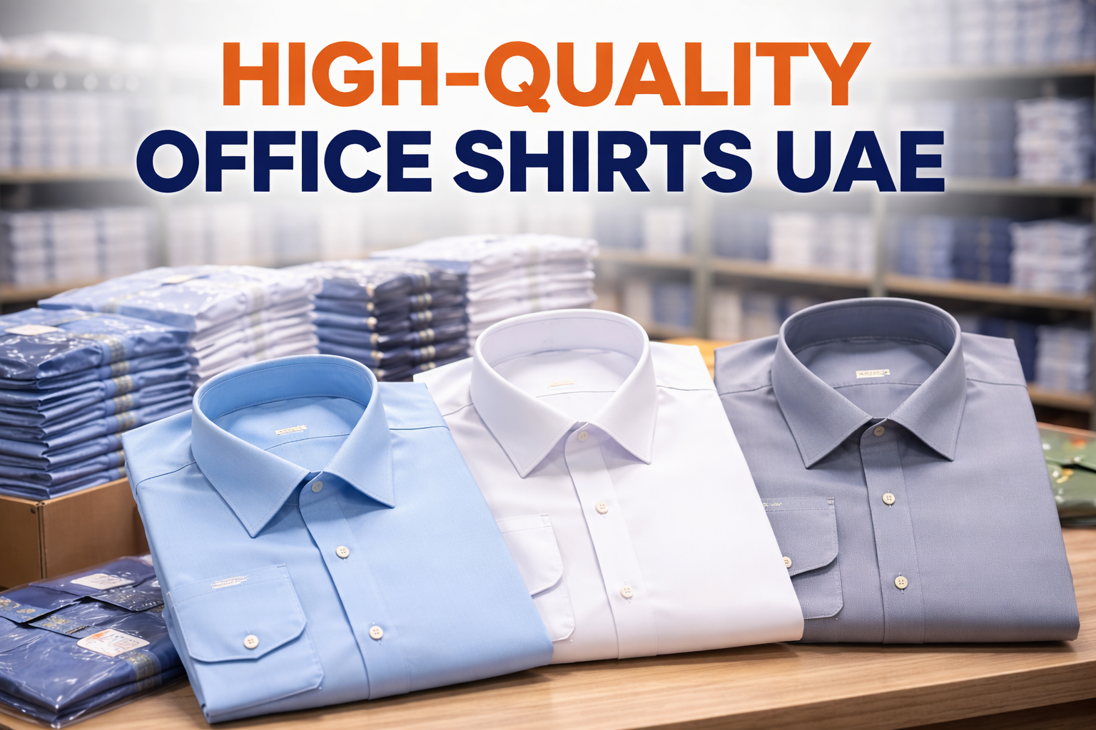 Home 34 Bulk Uniform Manufacturer in UAE High-Quality Office Shirts UAE