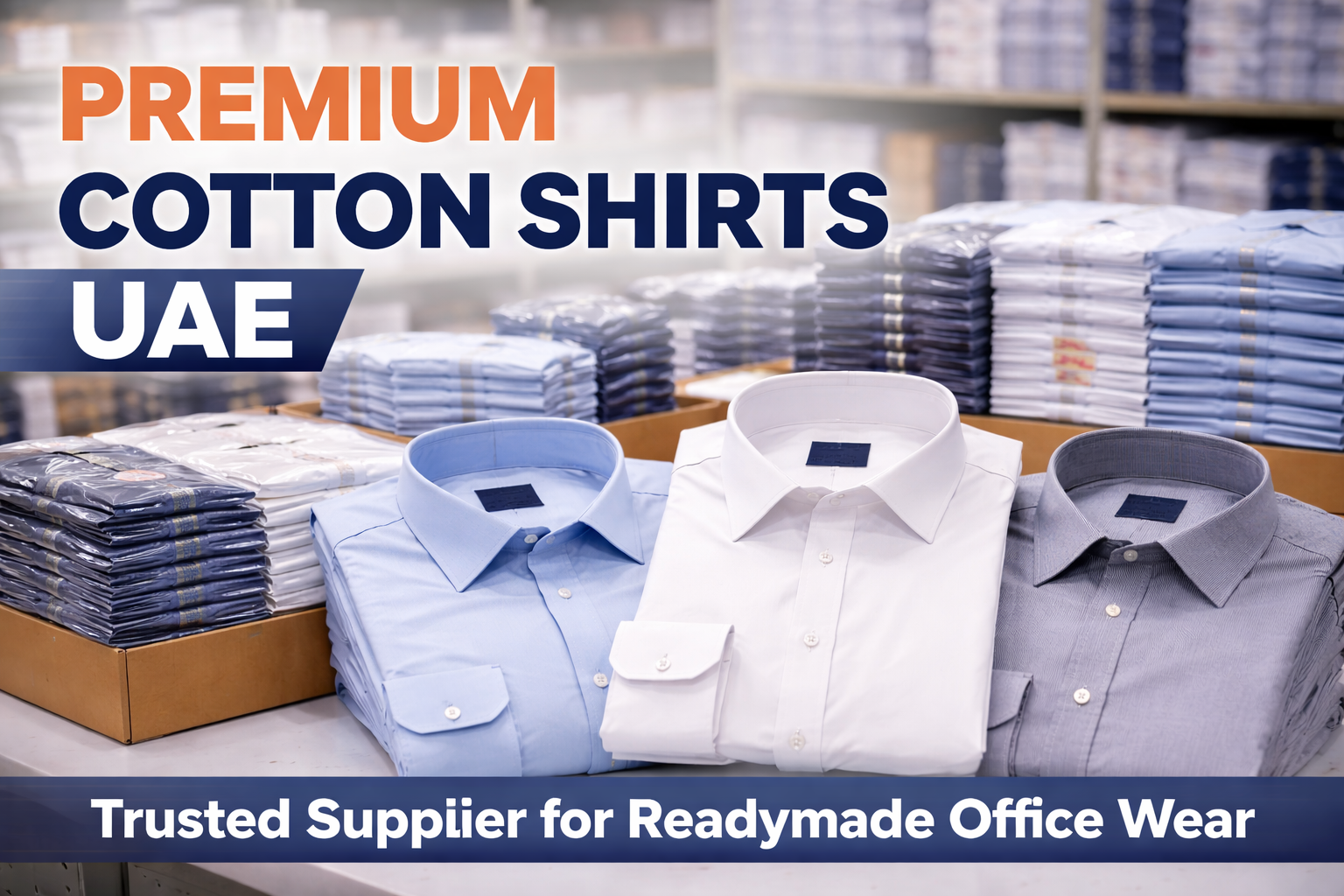 premium cotton shirts UAE